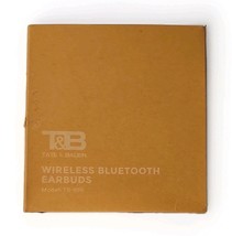 Tate &amp; Bauer Bluetooth 5.0 Wireless Earbuds with Charging Case Built-in Mic - $14.54