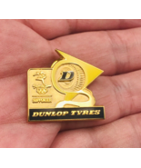 Vintage 2000 Sydney Olympics Dunlop Tyres Yellow Arrow Enamel Pin - £9.40 GBP