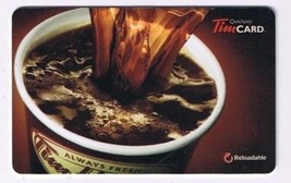 Tim Horton&#39;s 2014 Timcard Gift Card Pouring Coffee No Value - £1.13 GBP
