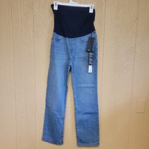 Mavi Clare Womens Paternity Jeans Lt Brushed Supersoft Straight Leg 32/28 - £37.78 GBP