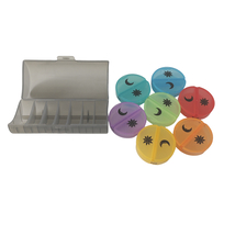 Syncsura Pill boxes for personal use for Travel Friendly Pill Holder - $10.99