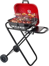 CUSIMAX Charcoal Grills Portable Grill Folding BBQ Grill Outdoor Cooking... - $146.99