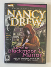 Nancy Drew Vol. 11: Curse of Blackmoor Manor 3D Interactive PC CD-ROM Game VGC - $12.95