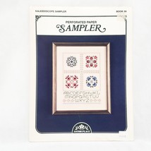 Kaleidoscope Sampler Perforated Paper Sampler Counted Cross Stitch Pattern - £10.11 GBP