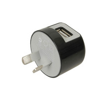 Jaycar Plus Mains USB Mini Adaptor 5VDC 1A (Black) - £38.73 GBP