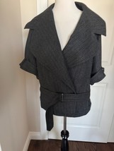 Kaufmanfranco 021 Gray Cocoon Wool Blend Jacket SZ IT 46/US 10 NWOT - €397,98 EUR