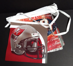 Budweiser Buccaneers Football String of 18 Flags (11.75&quot;h x 11.5&quot;w ea) c2008 - £39.95 GBP