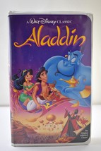 Walt Disney&#39;s Classic Aladdin Movie VHS Tape - Black Diamond The Classics - £12.68 GBP