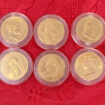 6X Vintage US Presidents Token Peace and Inaugural Coins Washington Jeff... - €30,05 EUR 6X Vintage US Presidents Token Peace and Inaugural Coins Washington Jeff... - €30,05 EUR