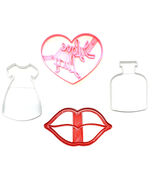 I Love Lucy 1950s Fifties Sitcom Comedy TV Set Of 4 Cookie Cutters USA P... - $7.99