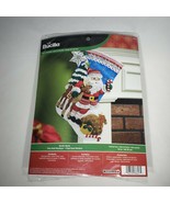Plaid Bucilla Nordic Santa Christmas Felt Stocking Kit #86647 Sealed Com... - £26.12 GBP