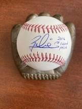 Zack Collins Signed Inscribed Auto “2016 1st round pick” ROMLB Draft Whi... - £17.80 GBP