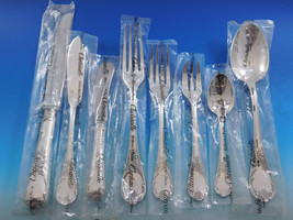 Marly by Christofle France Silverplate Flatware Service Set 51 pcs Dinner Unused - £2,730.20 GBP