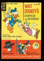 WALT DISNEY&#39;S COMICS AND STORIES #278 1963-ZORRO STORY G/VG - £29.04 GBP