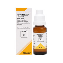 Adel Germany Adel 3 apo-HEPAT Homeopathic Drops 20ml | Multi Pack - £10.33 GBP+