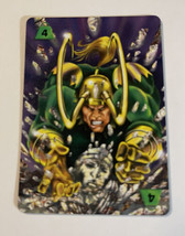Marvel Overpower Power Cards 1995 Loki - £1.48 GBP