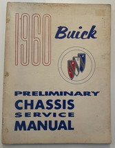 1960 Buick Preliminary Chassis Service Manual OEM Vintage Original Book - £11.28 GBP
