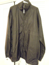 B &amp; C Sirocco Green Wind-breaker Jacket waterproof nylon hooded Size 3XL... - $22.49