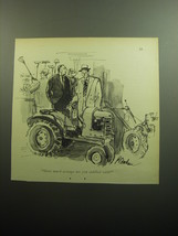 1958 Cartoon by Perry Barlow - How much acreage are you saddled with? - £14.53 GBP