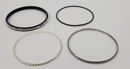 AR3) Mixed Lot of 4 Junk Drawer Costume Jewelry Woman Bracelets - $9.89