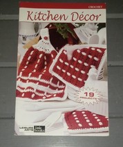 CROCHET Kitchen Decor #75026 19 Projects Leisure Arts Little Books 14pgs 2001 - £3.99 GBP