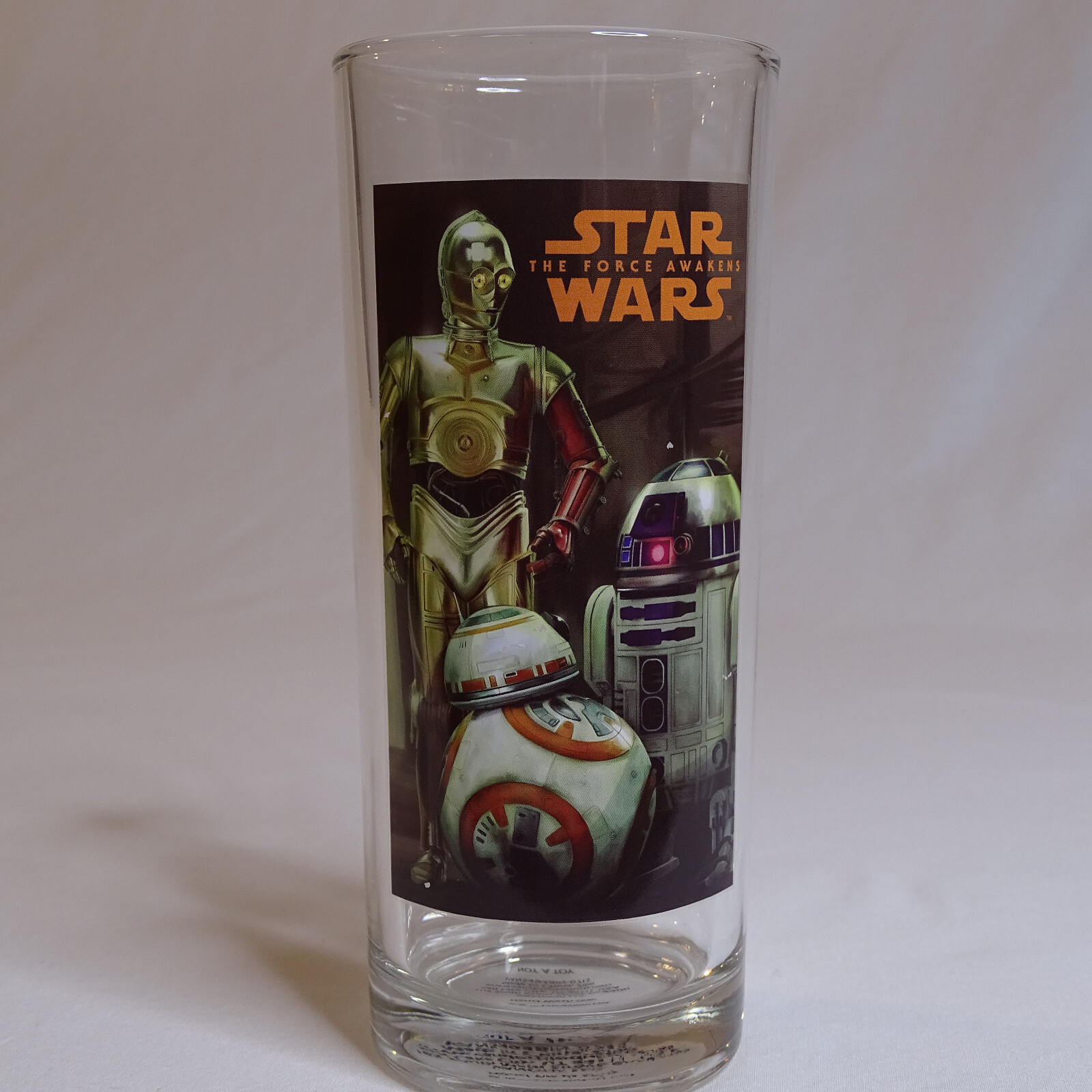 Vintage Star Wars The Force Awakens Collectable Water Glass Cool Drinkin... - $2.99