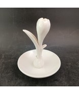 Two’s Company Ring Holder Ivory Porcelain, Mint Condition - $12.00