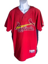 ST. LOUIS CARDINALS Short Sleeve Pull-Over #29 Chris Carpenter Jersey Re... - $18.80