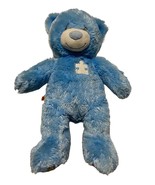 Autism Bear Build A Bear Plush~16&quot; Awareness Blue Puzzle Piece Colorful ... - £15.49 GBP