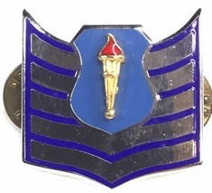 U.S.  Air Force Pin USAF JROTC Technical Sergeant Chevron Enamel Hat Cap... - £5.31 GBP