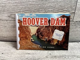 Hoover Dam Mini Souvenir Photo Booklet Hoover Dam 10 Full Color Views - £2.59 GBP