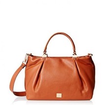 Authentic Kooba Leather Handbag Bag Brown Logo New NWT Satchel Womens Ba... - $394.02