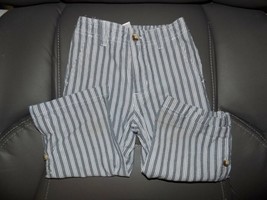 Janie And Jack Blue/White/Black Striped Bottoms Size 18/24 Months Infant... - $21.17