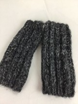 Knitted Gray Sequin Fingerless Gloves, from HSN.  - $13.10
