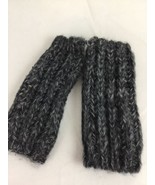 Knitted Gray Sequin Fingerless Gloves, from HSN.  - £10.27 GBP