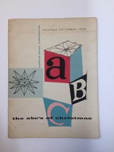 Vintage Convoys Christmas 1956 The ABC&#39;s Of Christmas Cupples-Hesse Corporation - £8.43 GBP