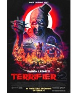  Terrifier 2 movie poster - 11&quot; x 17&quot; inches - Horror - Retro style poster - £13.67 GBP