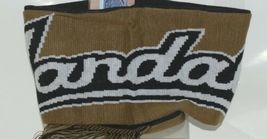 Donegal Bay School Spirit Scarf Idaho Vandals 2 Sided Black Gold 30 Inches image 5