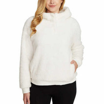 Lukka Lux Ladies&#39; Fleece Lined Hoodie, Color:White, Size:Large - £19.46 GBP
