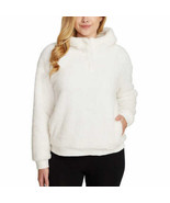 Lukka Lux Ladies&#39; Fleece Lined Hoodie, Color:White, Size:Large - £19.48 GBP