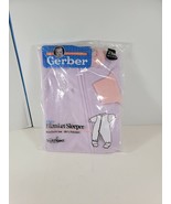NIP NWT Vintage Gerber Blanket Sleeper New 6 Months 18lbs Made in the US... - $247.32 MXN