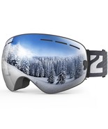 X Ski Snowboard Snow Goggles Otg Design For Men &amp; Women With Spherical D... - £53.48 GBP