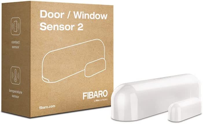 Fibaro FGDW-002-1 FGDW0021 Door/Window v2 with Temperature Sensor, Z-Wav... - $64.99