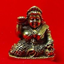 Tiny Nang Kwak Lady Lucky Rich Trade Thai Buddha Amulet Charm Thailand Talisman - £20.20 GBP