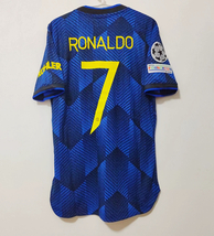 Cristiano Ronaldo #7 Manchester United 2021-22 Away Soccer Jersey - $65.00+