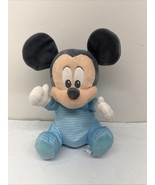 Mickey Mouse Baby Plush Toy Blue - $236.25 MXN