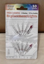 Christmas Replacement Lights &amp; Fuses You Choose Type 10 Packs NIB 239S - £2.31 GBP