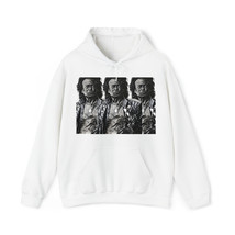 Miles Davis Graphic Print Black &amp; White Unisex Heavy Blend™ Hooded Sweatshirt - £21.16 GBP+