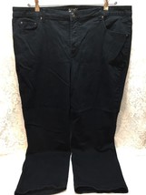 Terra &amp; Sky Women&#39;s Size 24W Straight Black Pants - $11.69
