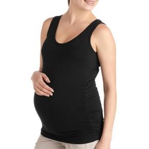 Oh! Mamma Maternity Women&#39;s Everyday Basic Tank Top with Side Ruching - ... - $8.19